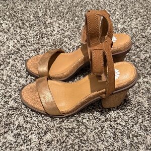Yellow Box Cork Wedges